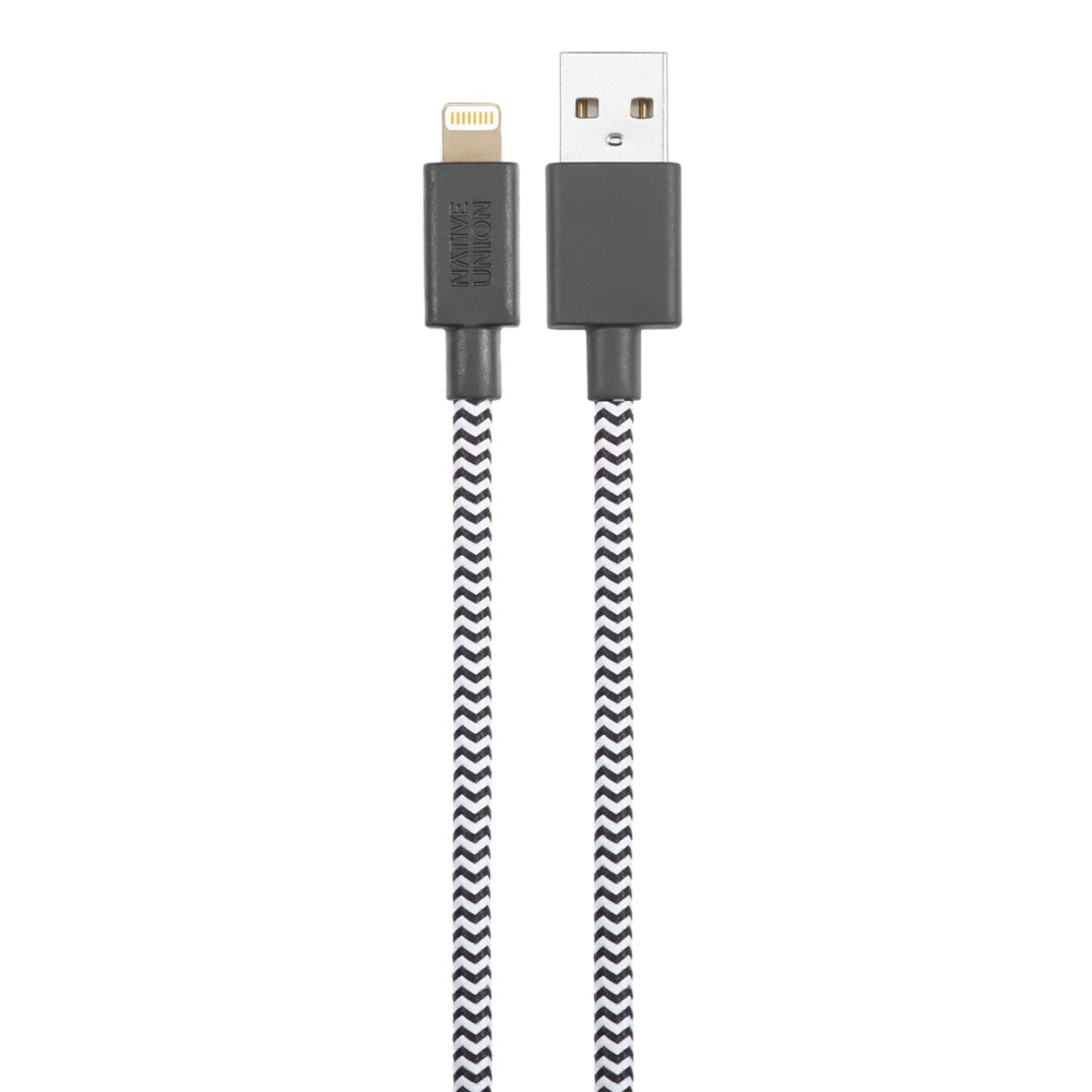 Кабель Native Union Belt Cable Lightning Zebra (3M) V2